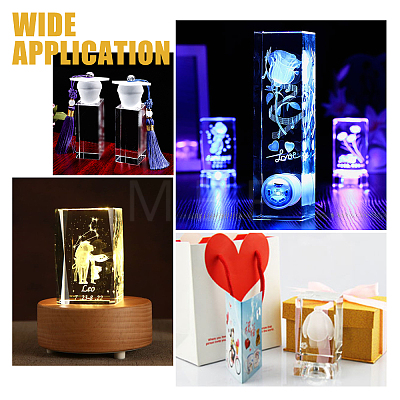 Transparent Glass Display Decorations DJEW-WH0010-41-1