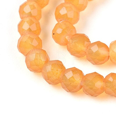Imitation Jade Glass Beads Strands GLAA-T028-3mm-11C-1