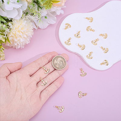 16Pcs Brass Pendants KK-HY0004-46-1