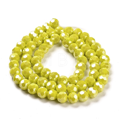 Opaque Glass Beads Stands EGLA-A035-P10mm-B04-1