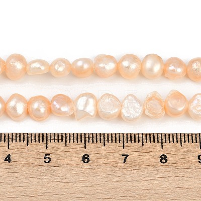 Natural Cultured Freshwater Pearl Beads Strands PEAR-P064-19H-02C-1