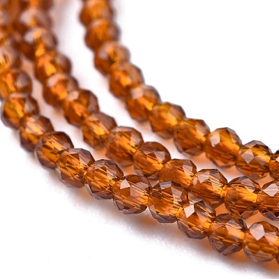 Glass Beads Strands G-K185-16L-1