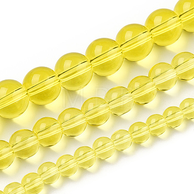 Transparent Glass Beads Strands LS-GLAA-T032-T8mm-12-1