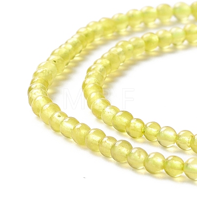 Grade AA Natural Jade Beads Strands G-A021-02A-1