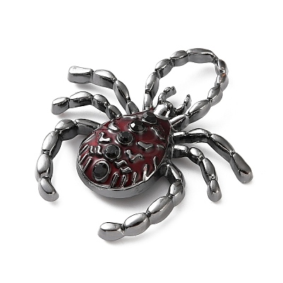Alloy Enamel & Rhinestone Pendants FIND-G118-08B-1