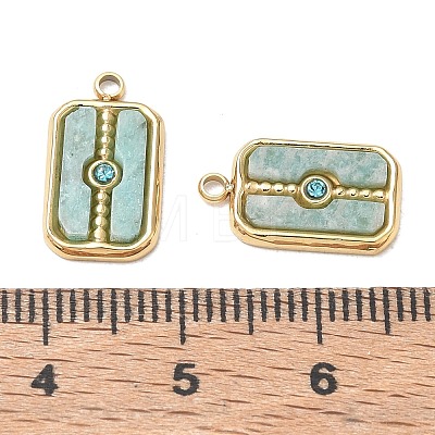 Natural Amazonite Pendants GG-CBA50CD-02G-03-1