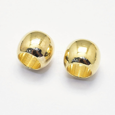 Long-Lasting Plated Brass European Beads LS-X-KK-K193-093G-NF-1