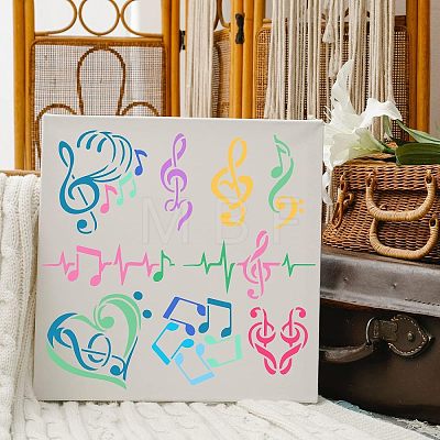 Plastic Reusable Drawing Painting Stencils Templates DIY-WH0172-399-1