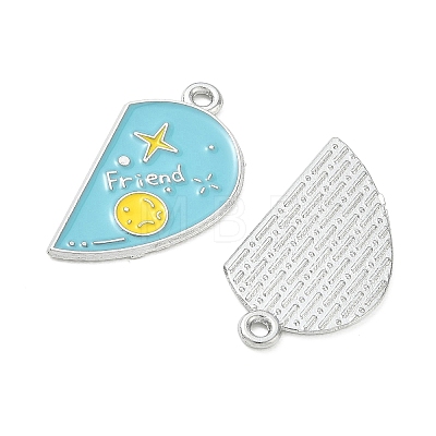 Alloy Enamel Pendants AL-CBA292F-01F-P-1
