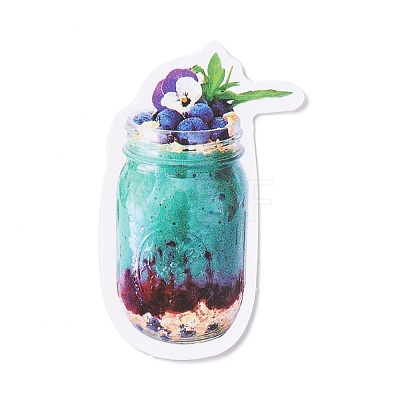 Colorful Bubble Tea Pearl Milk Fruit Tea Stickers DIY-A025-02-1