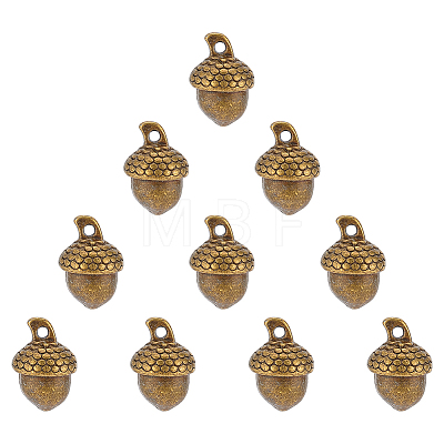 10Pcs Tibetan Style Alloy Pendants FIND-UN0003-15-1