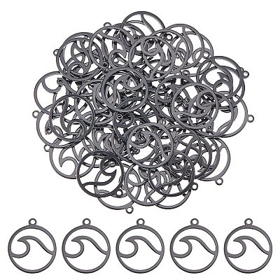 304 Stainless Steel Pendants STAS-UN0044-39-1