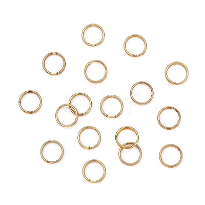 Iron Split Rings JRD8MM-01G-NF-1