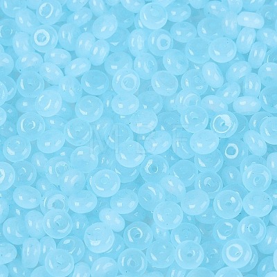 Transparent Glass Seed Beads SEED-Q041-01I-1