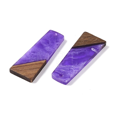 Resin & Wood Pendants WOOD-F015-04A-1