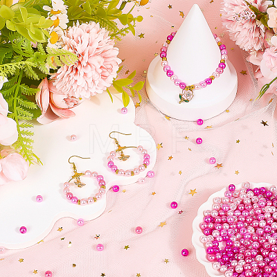 Valentine's Day Acrylic/ABS Plastic Imitation Pearl OACR-SP0001-66A-03-1