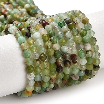 Natural Serpentine Beads Strands G-B107-A05-05-1