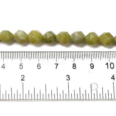 Natural Chinese Jade Beads Strands G-K382-A03-02-1