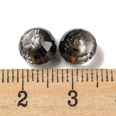 Electroplate Glass Beads EGLA-Z004-01B-M-1