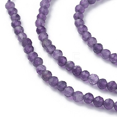 Natural Amethyst Beads Strands G-F619-12-2mm-1