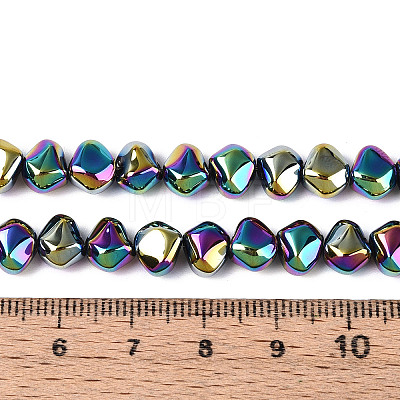 Electroplate Glass Beads Strands EGLA-N017-05A-B01-1