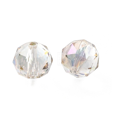 Electroplate Transparent Round Glass Beads GL-CBA6A73-AB02-1