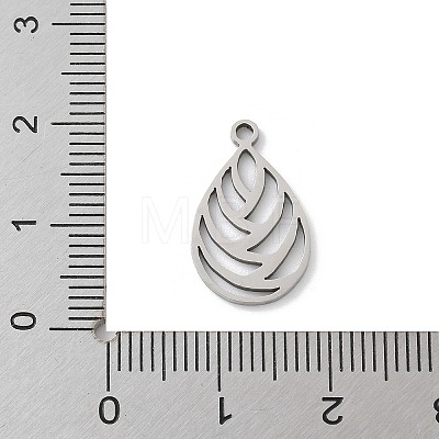 201 Stainless Steel Pendants STAS-S157-09P-1