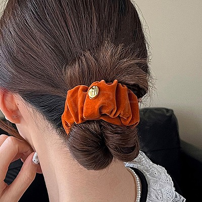 Polyester Elastic Hair Accessories AJEW-Z049-05A-1