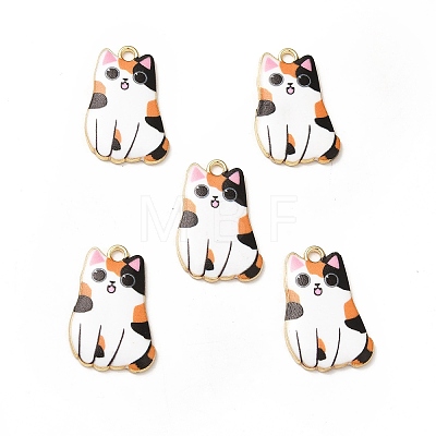 Alloy Enamel Pendants X-ENAM-M046-12G-A-1