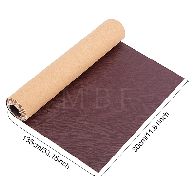 Imitation Leather Fabric DIY-WH0221-23C-1