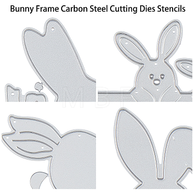 CRASPIRE Carbon Steel Cutting Dies Stencils DIY-CP0001-40-1