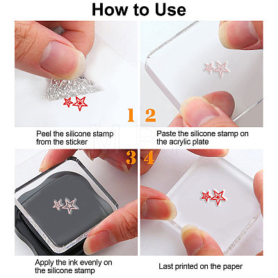 Custom PVC Plastic Clear Stamps DIY-WH0448-0026-1