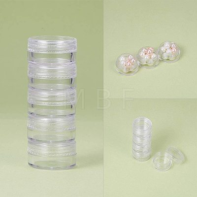 Column Plastic Bead Containers CON-PH0001-01-1