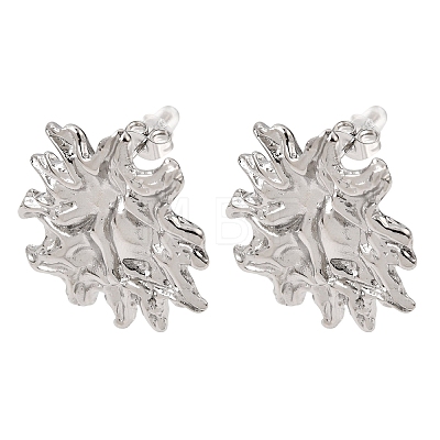 304 Stainless Steel Stud Earrings for Women SA-CBA3E4B-01P-1