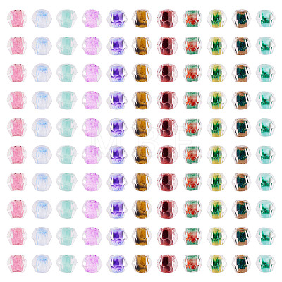 Transparent Glass Beads GLAA-TAC0028-006-1