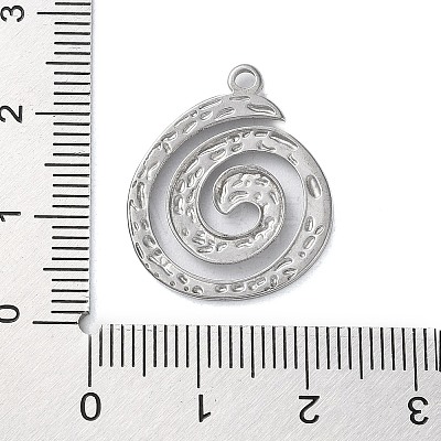 304 Stainless Steel Pendants STAS-G338-18P-1