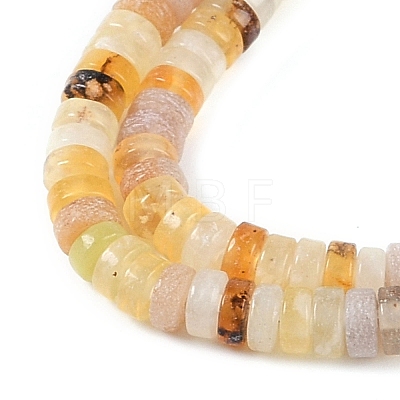 Natural Xiuyan Jade Beads Strands G-C084-D14-01-1