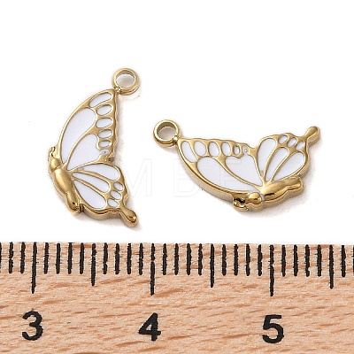 304 Stainless Steel with Enamel Charms STAS-L022-400G-04-1