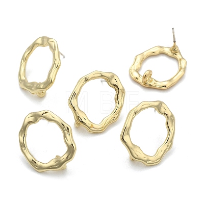 Alloy Stud Earring Findings LS-X-PALLOY-S121-70-1