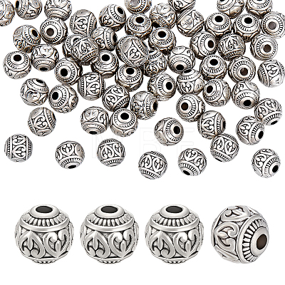 Tibetan Style Alloy Beads FIND-PH0060-12C-1
