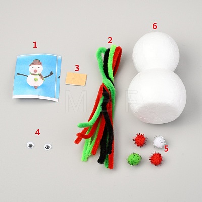 DIY Christmas Snowman Crafts DIY-I045-02-1