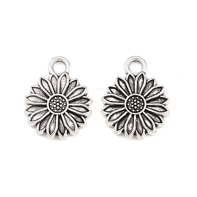 Tibetan Style Alloy Pendants PALLOY-A024-23AS-1-1