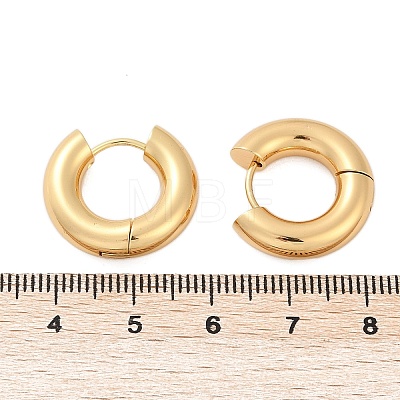 202 Stainless Steel Huggie Hoop Earrings X-EJEW-O087-08C-G-1