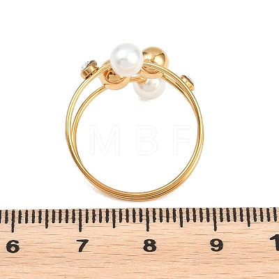 304 Stainless Steel Finger Rings RJEW-D348-02G-1