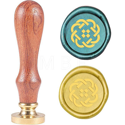Wax Seal Stamp Set AJEW-WH0131-737-1