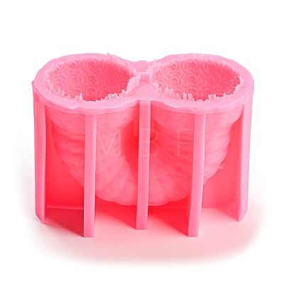 Valentine's Day 3D Embossed Rose Arch Candle Molds SIMO-H015-03-1