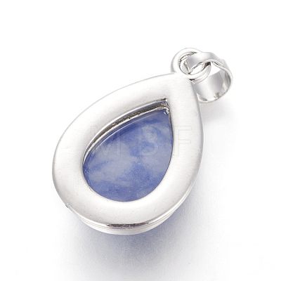 Natural Sodalite Pendants G-L512-C05-1