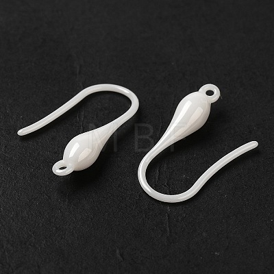 Hypoallergenic Bioceramics Zirconia Ceramic Ear Hooks EJEW-F340-11-1