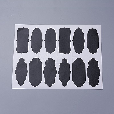 Chalkboard Sticker Labels X-DIY-WH0023-01-1