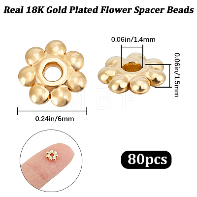 80Pcs 304 Stainless Steel Spacer Beads STAS-BBC0002-67-1